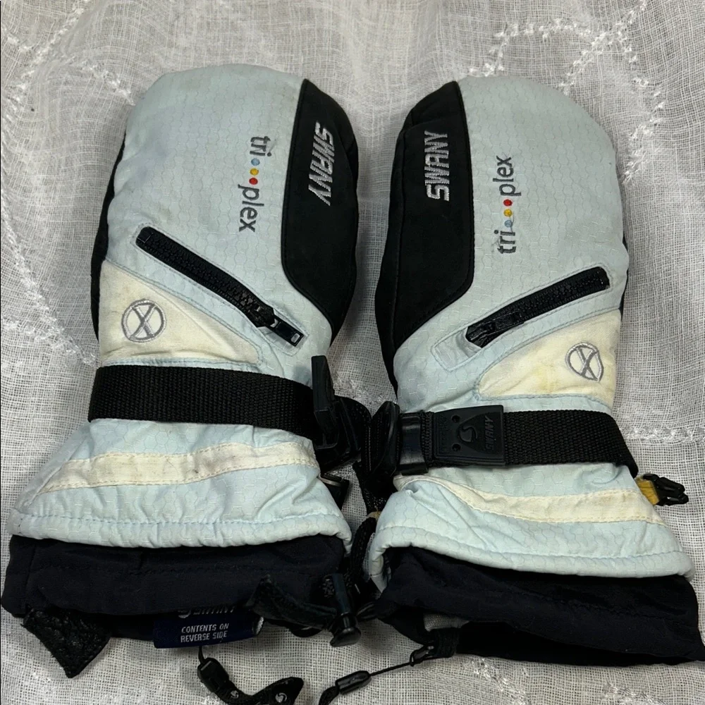 Swix leather mittens ski snowboard winter